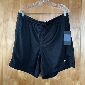 Fabletics Black Mesh Shorts